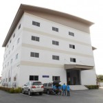 ติดฟิล์มอาคาร โรงงาน KV Electronics สมุทรปราการ