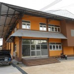 ติดฟิล์มอาคาร สำนักงาน บริษัท กรุงไทยอุปกรณ์ ประเวศ