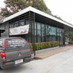 ติดฟิล์มร้านอาหาร กาแฟ TWENTY THREE Cafe & Restaurant