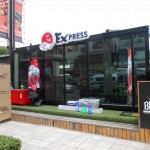 ติดฟิล์มตู้คอนเทนเนอร์ ร้านขาหมู Express Town in Town