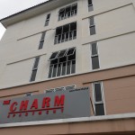 ติดฟิล์มอาคาร ชาร์มอพาร์ทเม้นท์ สมุทรปราการ