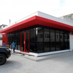 ติดฟิล์มกระจกอาคารที่ AKTIO เกษตร-นวมินทร์