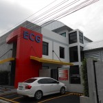 ติดฟิล์มอาคารที่ ECG Elevator